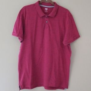 🎉 5/$15 | OLD NAVY Maroon Heathered Polo